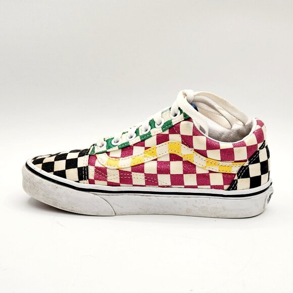 Old Skool "Glitter Check" Unisex Skate Shoes from VANS - Picture 5 of 6